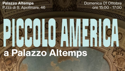 cover Piccolo America a Palazzo Altemps
